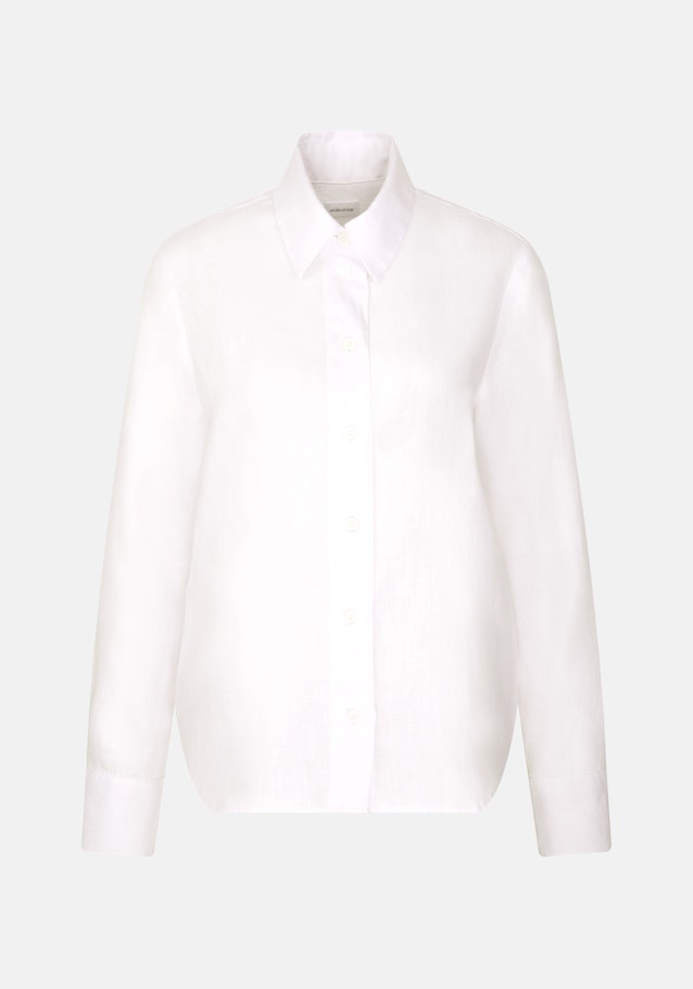 Hemdbluse Uni in Weiß | Seidensticker Onlineshop