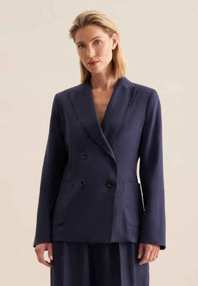 Regular Blazer in Dark Blue |  Seidensticker Onlineshop