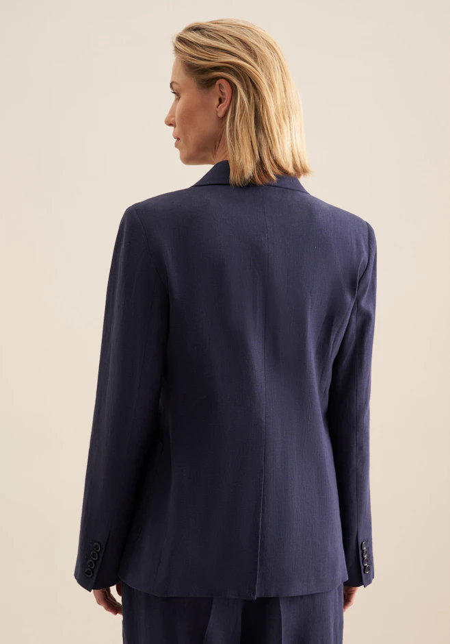 Regular Blazer in Dark Blue | Seidensticker online shop
