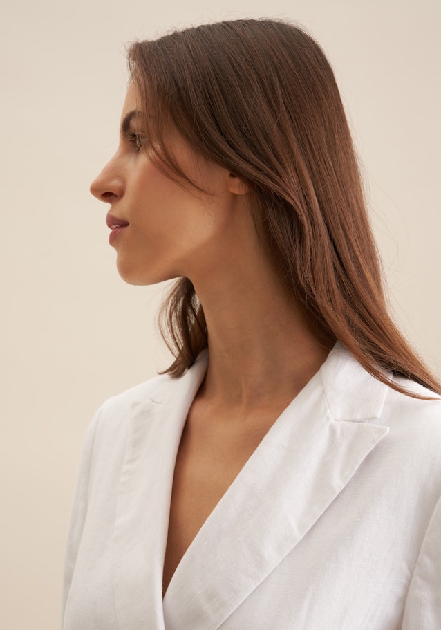 Regular Blazer Uni in Weiß | Seidensticker Onlineshop