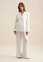 Regular Blazer Uni in Blanc |  Seidensticker Onlineshop