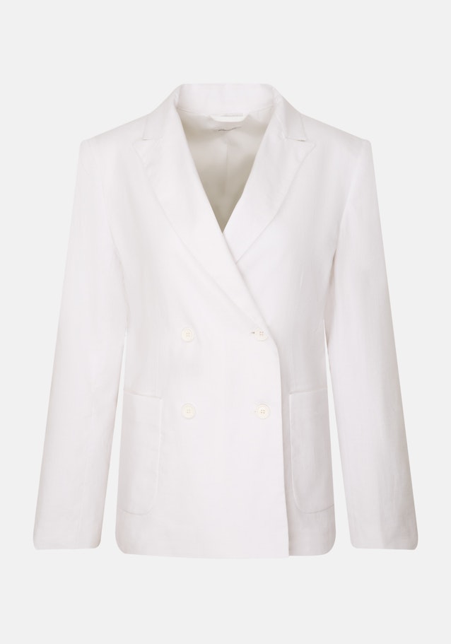 Regular Blazer Uni in Weiß | Seidensticker Onlineshop