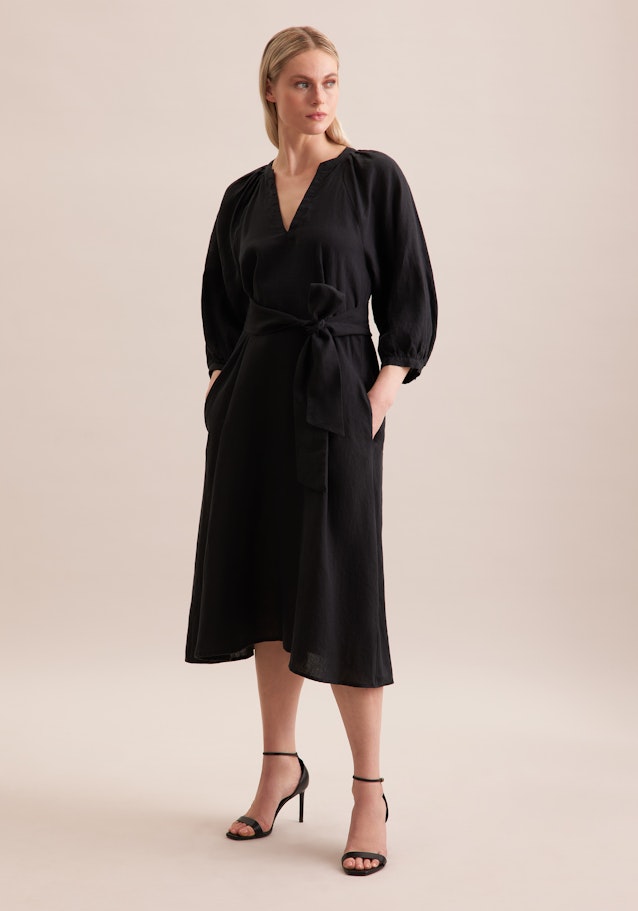 Kleid Uni in Schwarz | Seidensticker Onlineshop