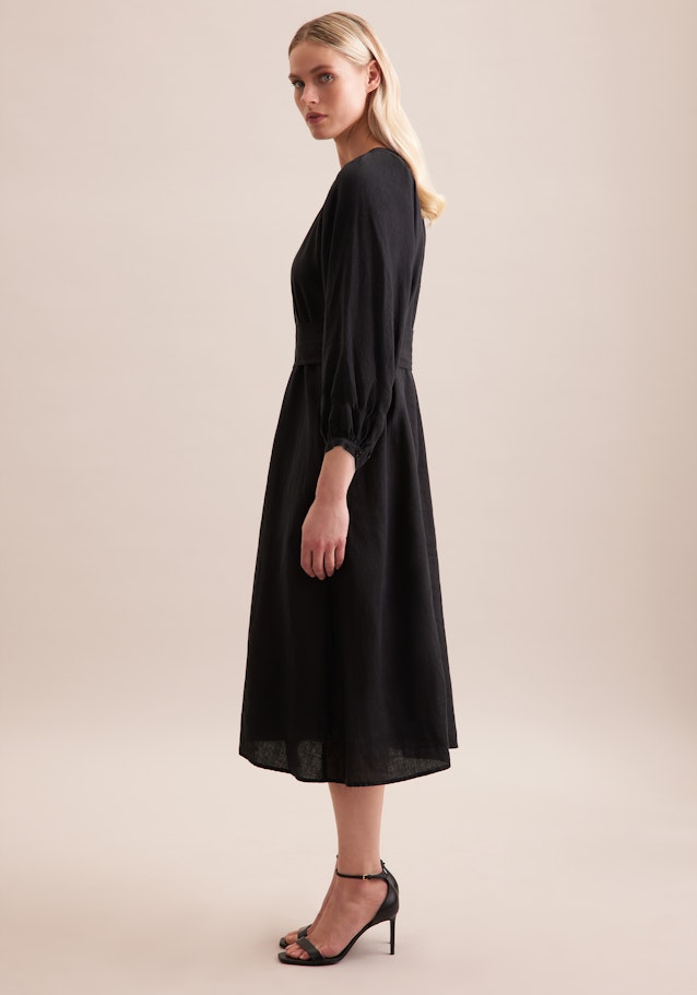 Kleid Uni in Schwarz | Seidensticker Onlineshop