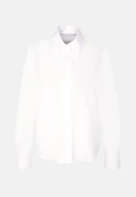 Chemisier chemise Uni in Blanc |  Seidensticker Onlineshop