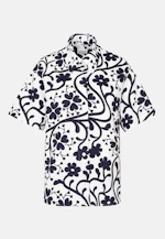 Chemisier chemise Imprimé in Bleu Foncé |  Seidensticker Onlineshop
