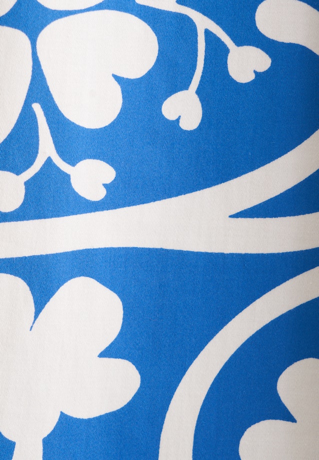Hemdbluse Druck in Mittelblau |  Seidensticker Onlineshop