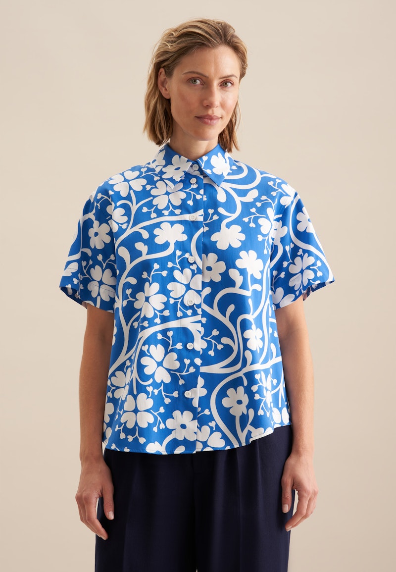 Hemdbluse Druck
