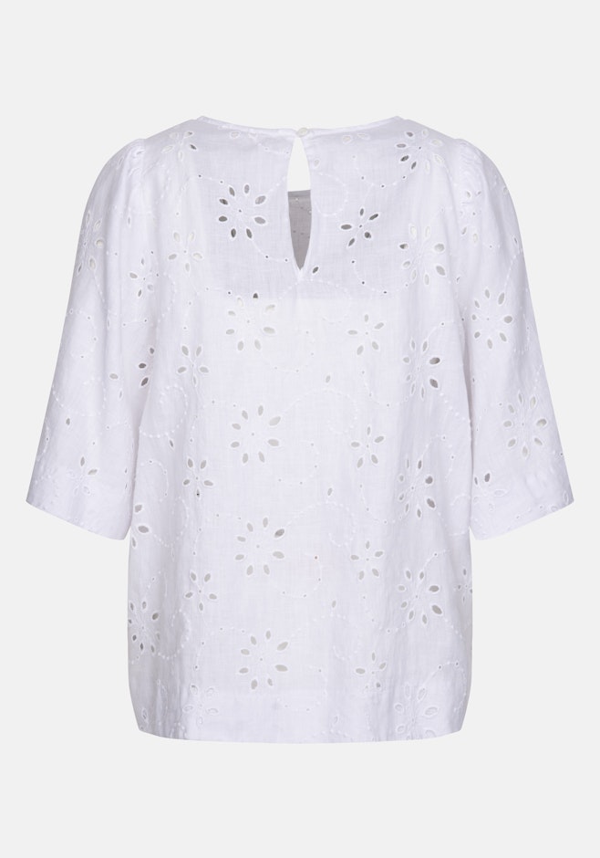 Shirtbluse Stickerei in Weiß | Seidensticker Onlineshop