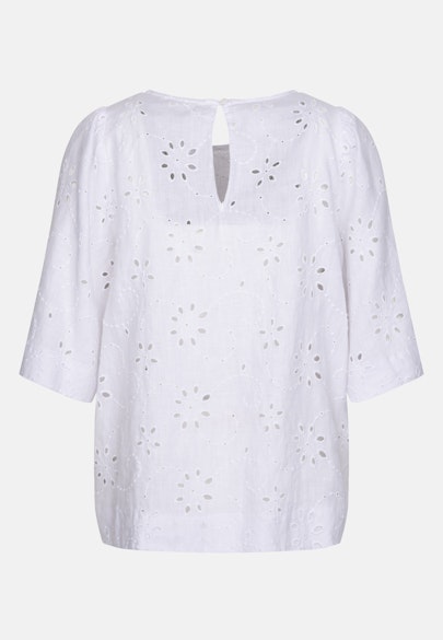 Chemisier Broderie in Blanc |  Seidensticker Onlineshop