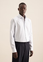 Regular Business shirt Stripe in Medium Blue |  Seidensticker Onlineshop