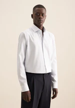 Regular Chemise d'affaires rayures in Bleu Moyen |  Seidensticker Onlineshop