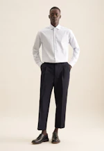 Regular Chemise d'affaires rayures in Bleu Moyen |  Seidensticker Onlineshop
