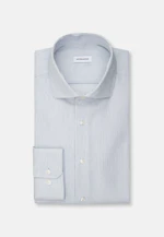 Regular Chemise d'affaires rayures in Bleu Moyen |  Seidensticker Onlineshop