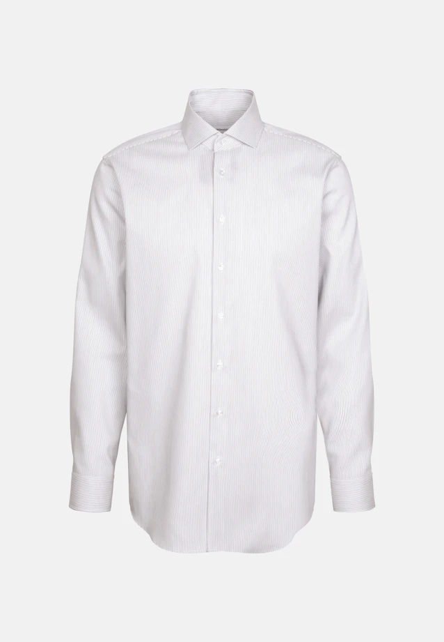 Regular Chemise d'affaires rayures in Bleu Moyen |  Seidensticker Onlineshop
