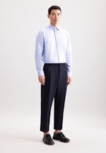 Regular Business Hemd Kleinmuster in Hellblau |  Seidensticker Onlineshop