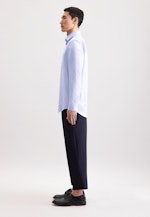 Regular Business Hemd Kleinmuster in Hellblau |  Seidensticker Onlineshop