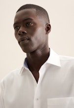 Regular Business shirt Small pattern in White |  Seidensticker Onlineshop
