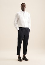 Regular Business shirt Small pattern in White |  Seidensticker Onlineshop