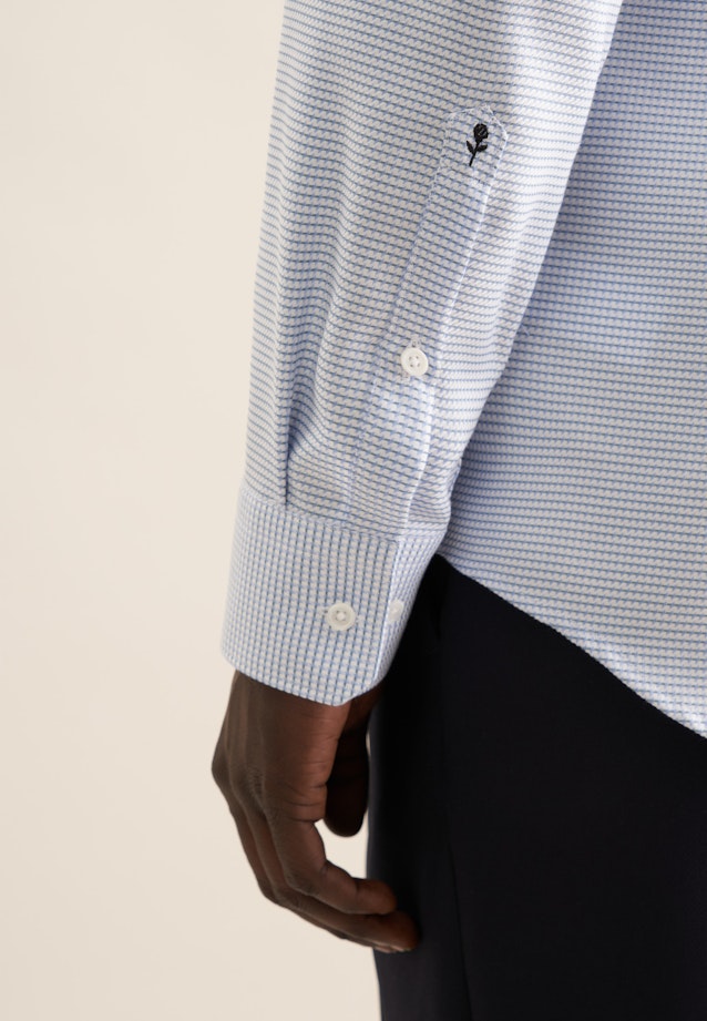 Slim Business Hemd Struktur in Grün |  Seidensticker Onlineshop