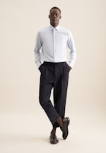 Slim Business Hemd Struktur in Grün |  Seidensticker Onlineshop