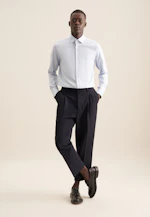 Slim Chemise d'affaires Structure in Vert |  Seidensticker Onlineshop