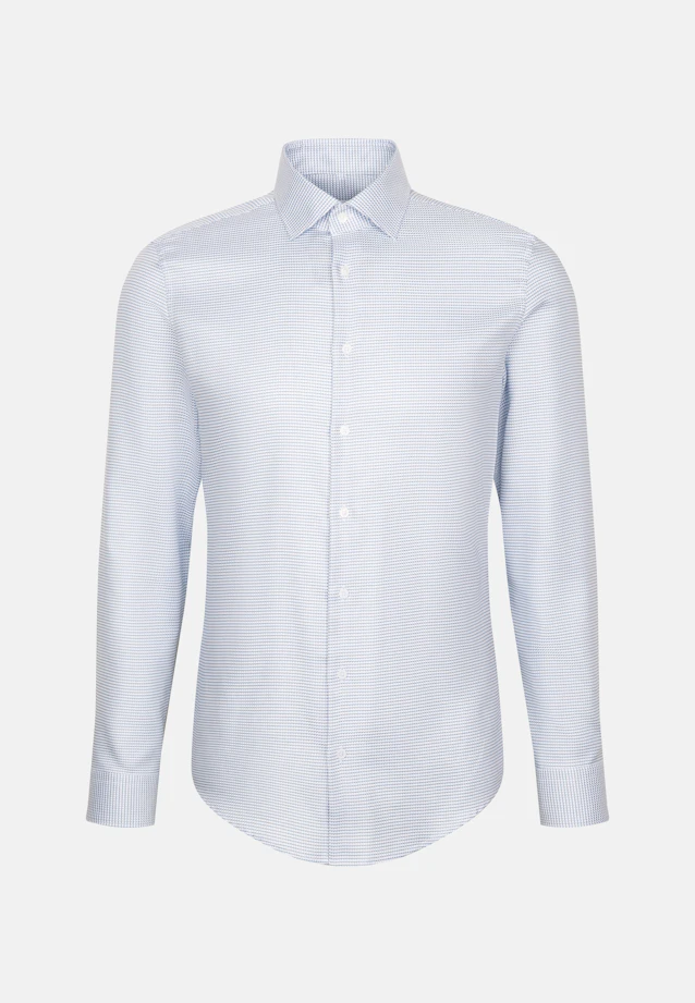 Slim Chemise d'affaires Structure in Vert |  Seidensticker Onlineshop