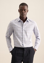 Slim Business Hemd Karo in Braun |  Seidensticker Onlineshop