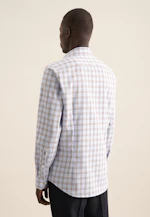 Slim Business Hemd Karo in Braun |  Seidensticker Onlineshop