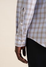 Slim Business Hemd Karo in Braun |  Seidensticker Onlineshop