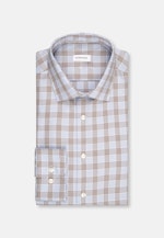 Slim Chemise d'affaires carreaux in Marron |  Seidensticker Onlineshop