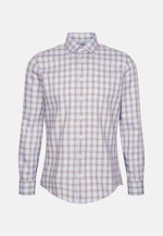 Slim Chemise d'affaires carreaux in Marron |  Seidensticker Onlineshop