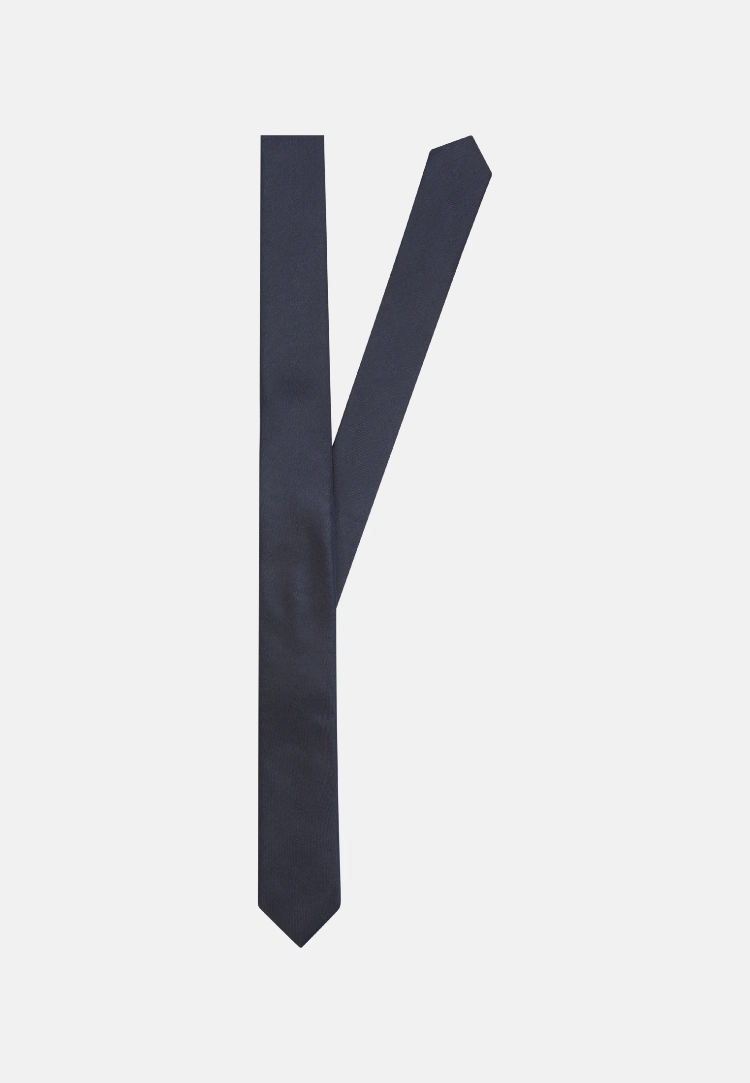 Schmal (5cm) Krawatte Gestreift Blau