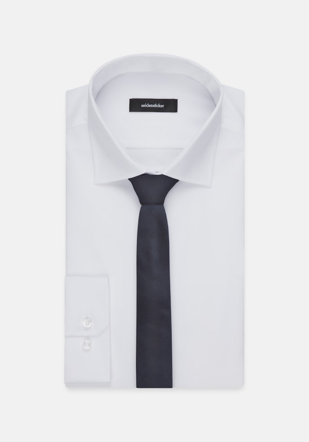 Krawatte aus 100% Seide in Dunkelblau | Seidensticker Onlineshop