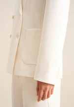 Regular Blazer in Ecru |  Seidensticker Onlineshop