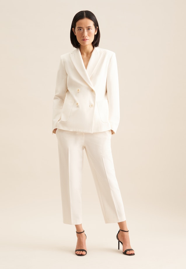 Regular Blazer in Ecru |  Seidensticker Onlineshop