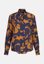 Chemisier chemise Motifs géométriques in Jaune |  Seidensticker Onlineshop