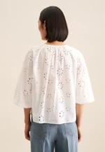 Chemisier Broderie in Blanc |  Seidensticker Onlineshop