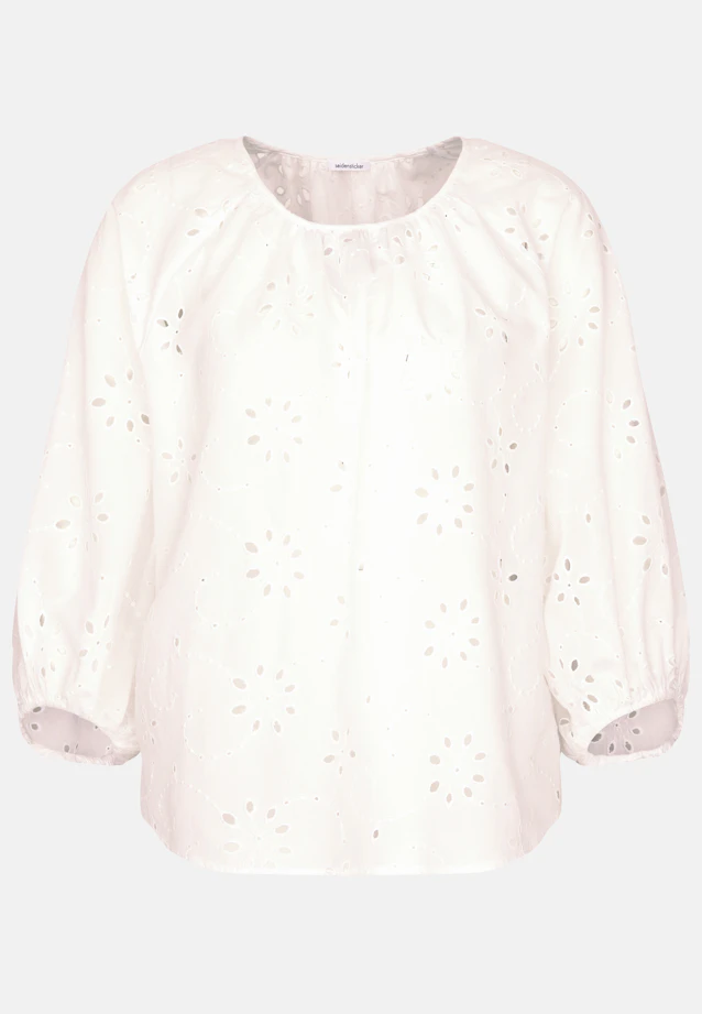 Chemisier Broderie in Blanc |  Seidensticker Onlineshop