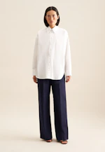 Longbluse Uni in Weiß |  Seidensticker Onlineshop