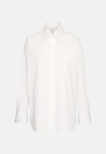 Longbluse Uni in Weiß |  Seidensticker Onlineshop