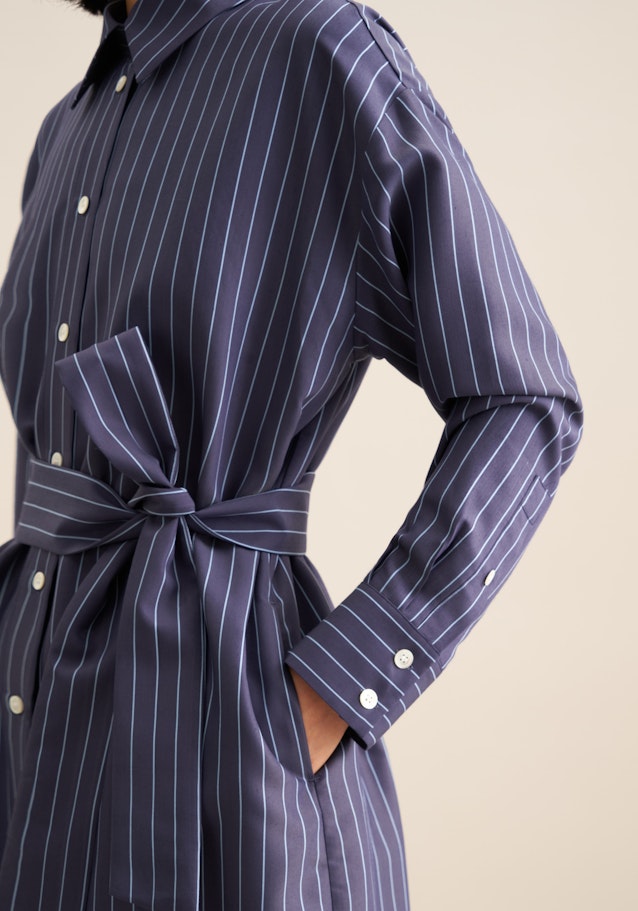 Kleid Streifen in Dunkelblau | Seidensticker Onlineshop