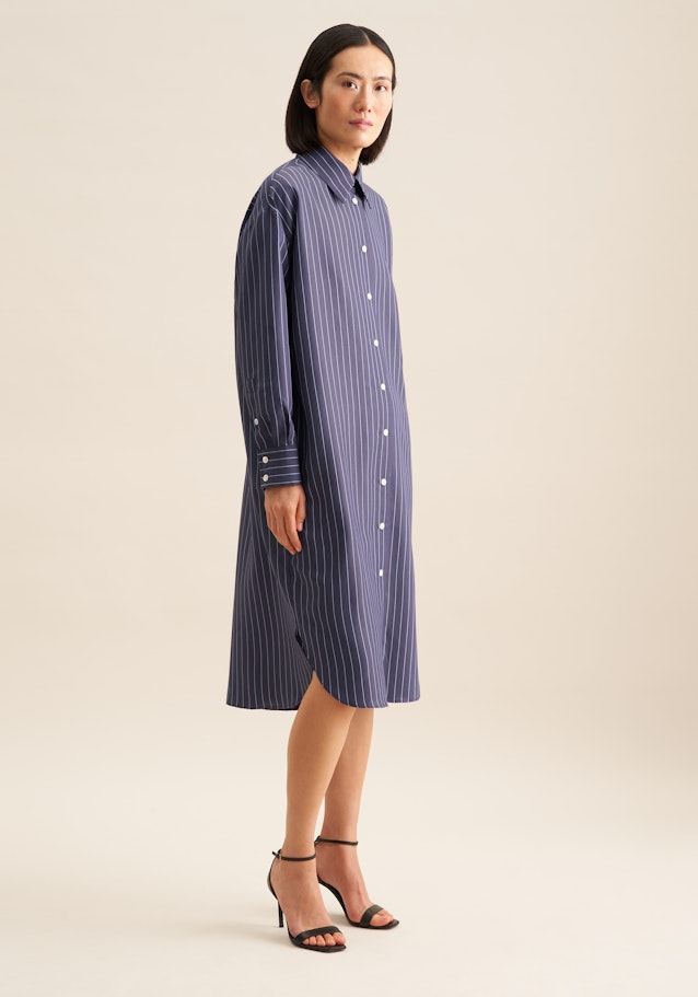 Kleid Streifen in Dunkelblau | Seidensticker Onlineshop