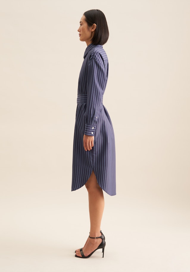 Kleid Streifen in Dunkelblau | Seidensticker Onlineshop