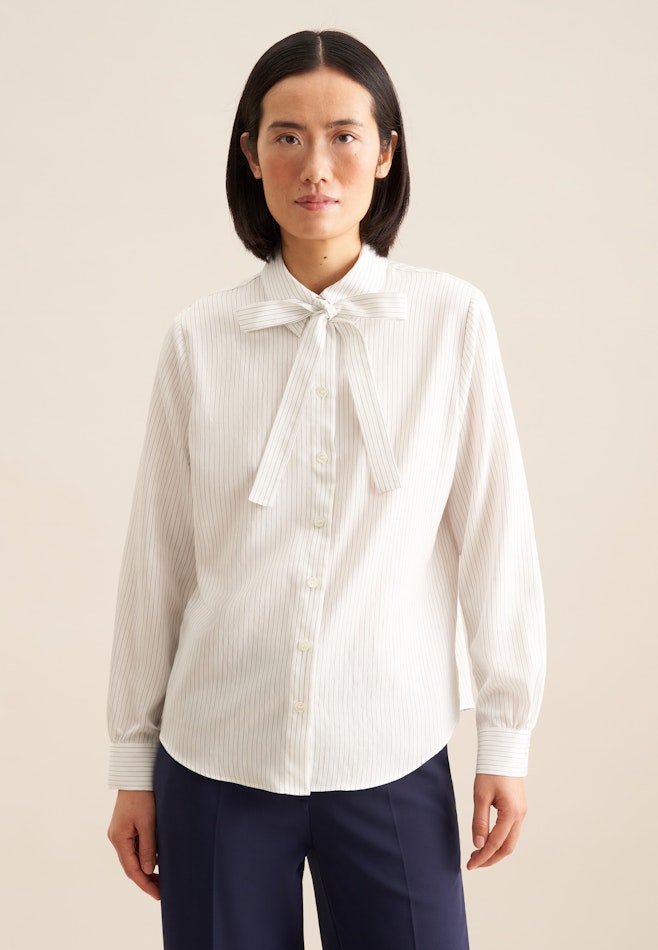 Hemdbluse Streifen in Weiß | Seidensticker Onlineshop