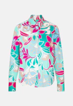 Chemisier chemise Floral in Turquoise |  Seidensticker Onlineshop