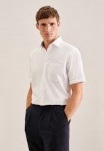 Regular Business shirt Uni in White |  Seidensticker Onlineshop