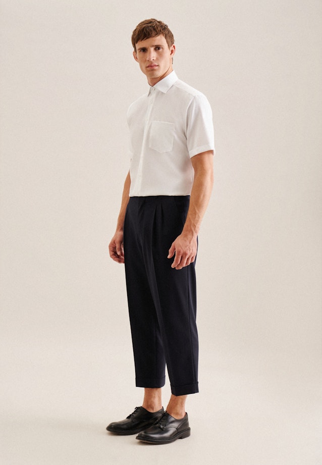 Regular Business shirt Uni in White |  Seidensticker Onlineshop