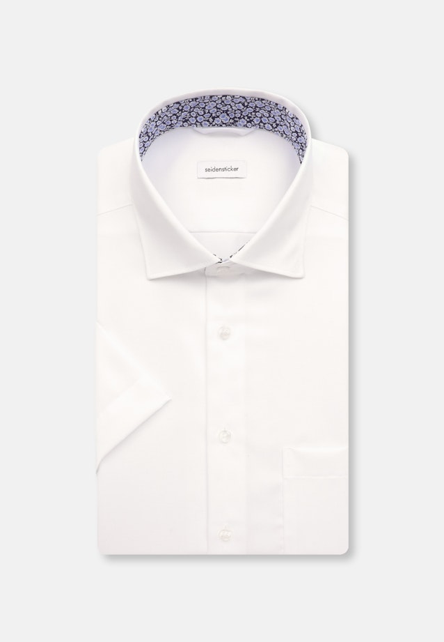 Regular Business shirt Uni in White |  Seidensticker Onlineshop
