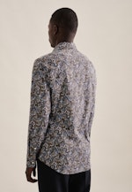 Slim Chemise Performance Paisley in Vert |  Seidensticker Onlineshop